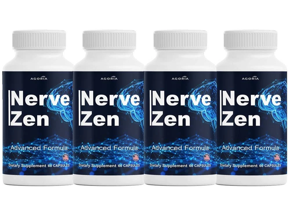 [BEDCEA27] ( 4 Pack ) NerveZen Capsules, Nerve Zen Advanced Supplement for Healthy Nerves