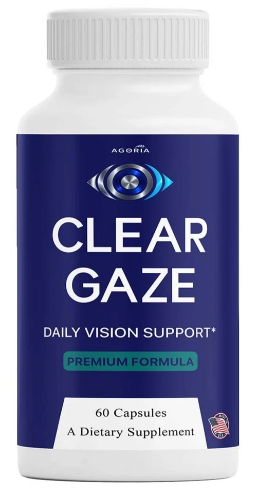 [D84564E0] (1 Pack) Clear Gaze Supplement capsules, Cleargaze Pills For Eye & Vision Health