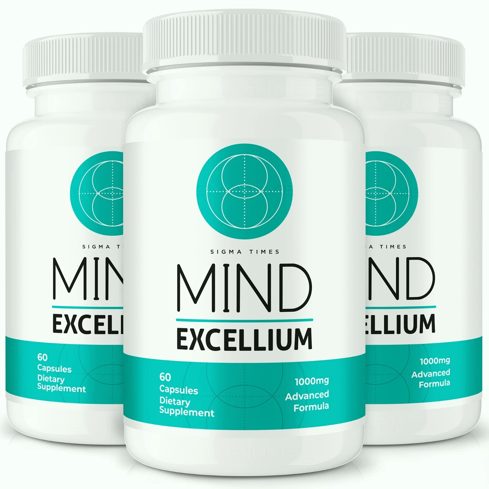 [06B1D04D] Mind Excellium Capsules, Brain Health Support & Memory Pills - 3 Pack