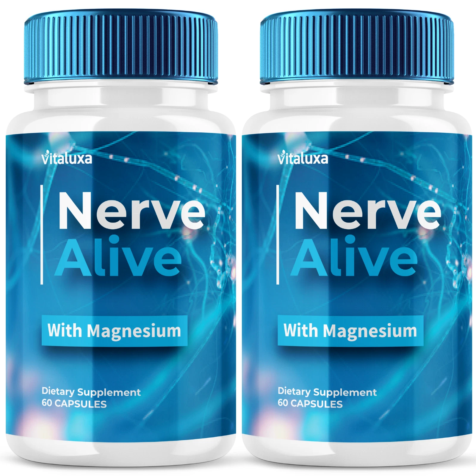 [388940D5] (2 Pack) Nerve Alive Capsules, Supplement Pills for Neuropathy (120 Capsules)