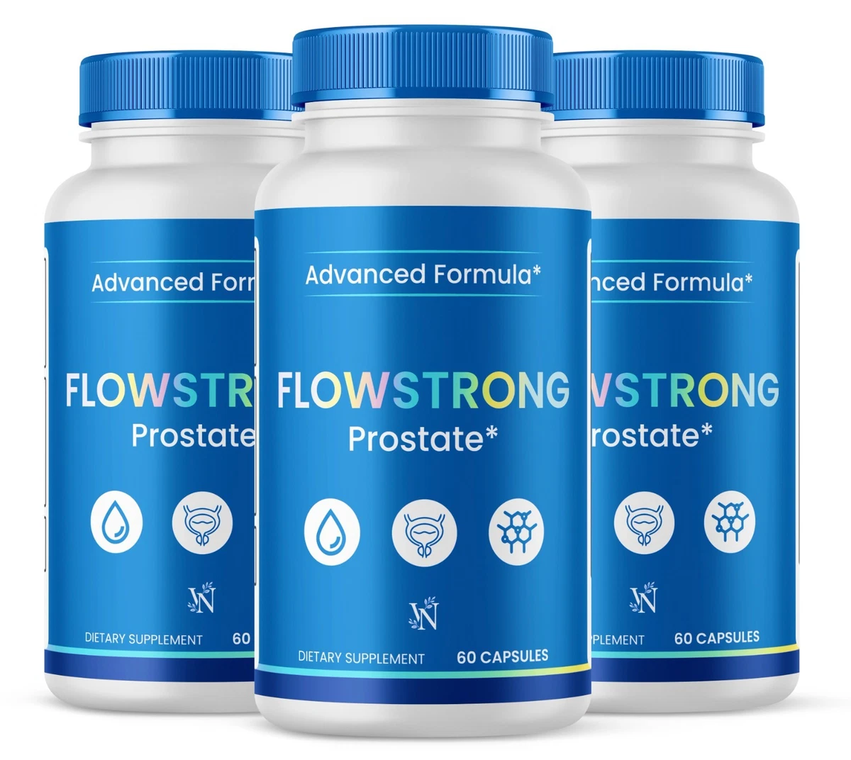 [10ABB3D2] Flow Strong, Flowstrong Advanced Dietary Supplement Prostate Pills 3 Pack 180CT