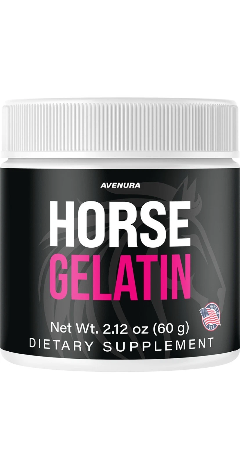 [A459409D] (1 Pack) Horse Gelatin Powder Supplement Advanced Formula for Active Lifestyle