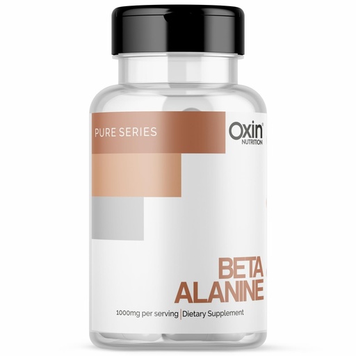 [BRSRMAQFB57WCH3X] Oxin Nutrition Beta Alanine 1000mg Capsules Pre workout Pure Series Imported Beta Alanine (30 Capsules)