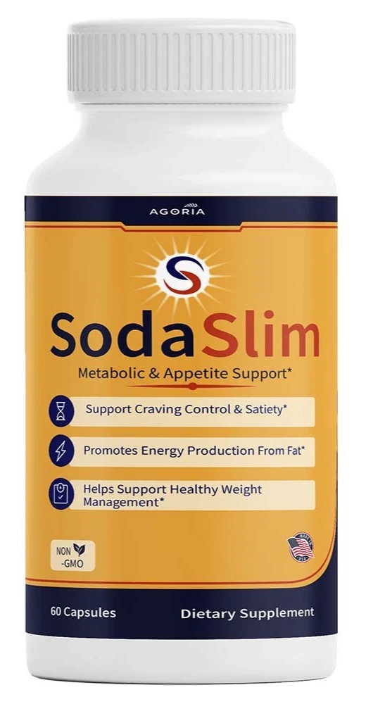 [CF0C1332] (1 Pack) SodaSlim Advanced Energy & Fitness Support Formula Soda Slim Capsules