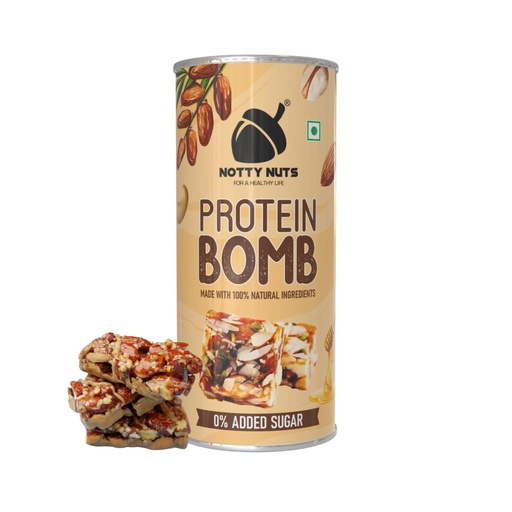 [BRSRA2T2CIJQ4EY6] NOTTY NUTS Crunchy Date Bites 200g I Sugar Free Dates Barfi Made with Dates, Pista, Cashews, Almonds, and Pure Ghee I Dry Fruits Nuts | Energy Booster | Fresh And Tasty Healthy Snacks