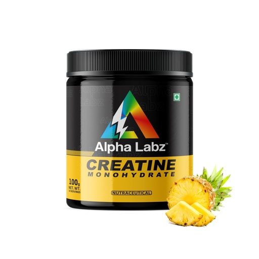 [BRSRAZLQOUNRQCYV] Creatine Creatine Supplement for Muscle Growth, Increased Strength, Enhanced Energy Output, Faster Workout Recovery, Fuels Muscles and Improved Athletic Performance [33 Servings, Pineapple]