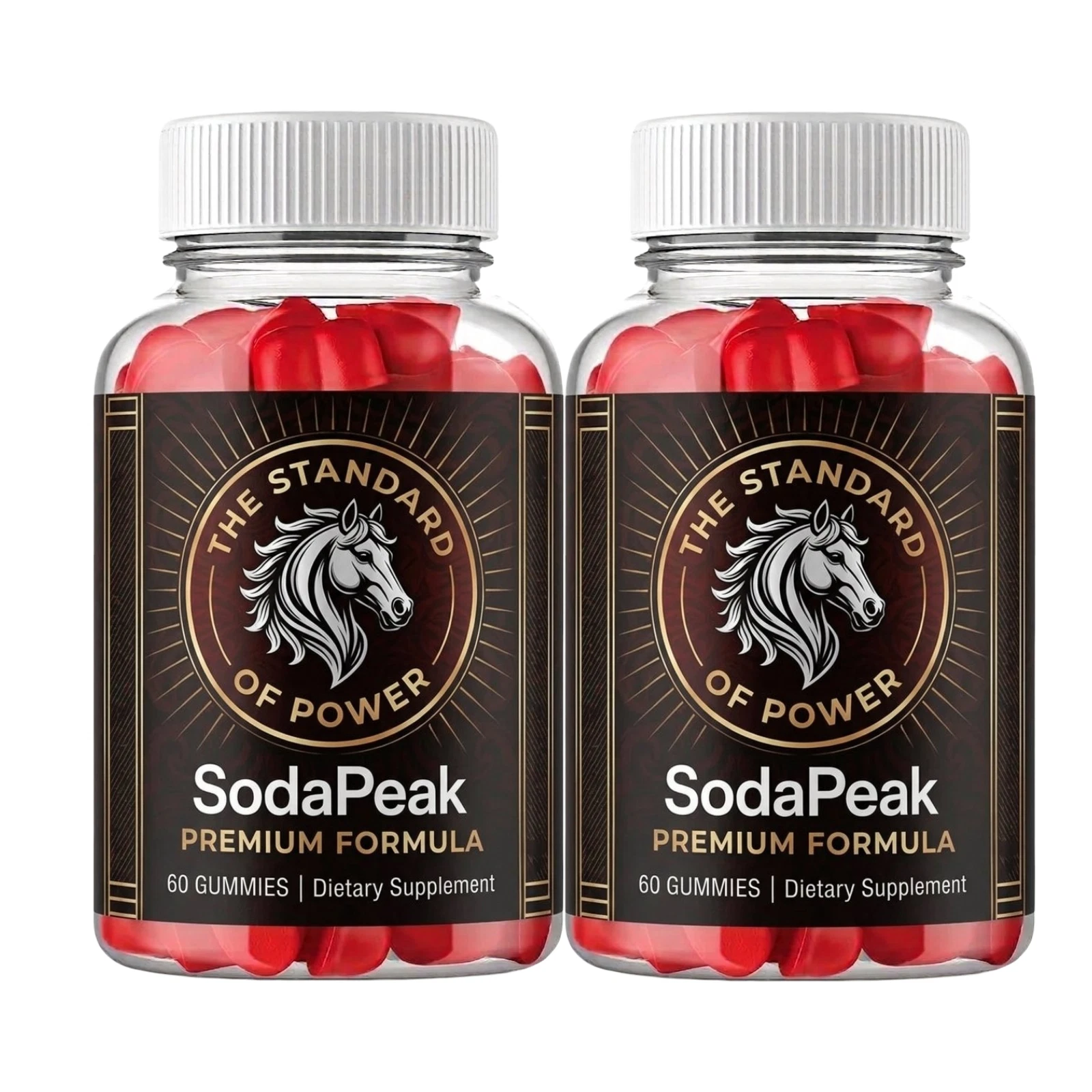 [4E883B0F] 2-Pack SodaPeak Gummies - Soda Peak Gummies Supports Male Health - 120 Gummies