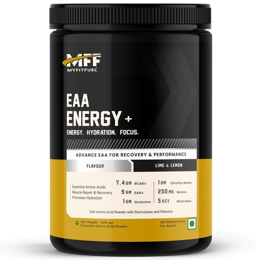 [BRSWGHYBDN4GAFDL] MyFitFuel Essential Amino Acid BCAA (400 gm) Lime Lemon