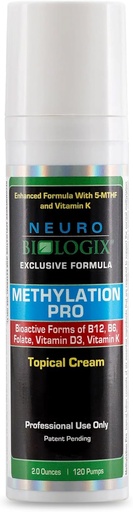 [BRSWECQOOYIQACD6] Metylácia Pro Topický krém - Advanced Metylation Support with Metylfolate, B6, D3 & K1 pre náladu, zaostrenie, energiu a celkové dobre Being - Transdermálne vitamínové doplnky pre lepšiu absorpciu