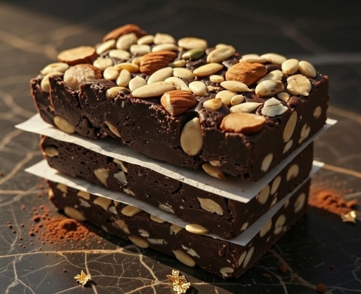 [BRSWGELQOINRYH3J] Vegan Cocoa Sugar-free Protein Bar with Almonds, Pea Proteins and Sunflower, 50g - Pack of 6