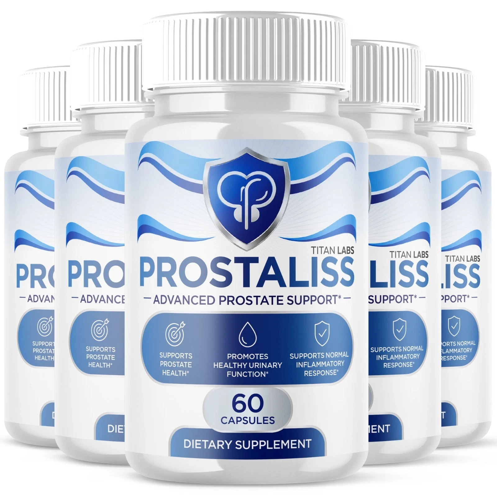 [8FD424E6] (5 Pack) Prostaliss Prostate & Bladder Health Support Prosta Liss 300 Capsules
