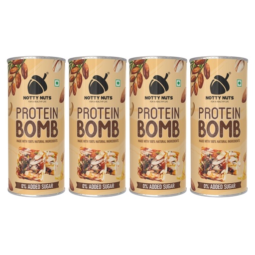 [BRSRA2T2CANGK3D2] NOTTY NUTS Crunchy Date Bites 800g I Sugar Free Dates Barfi Made with Dates, Pista, Cashews, Almonds, and Pure Ghee I Dry Fruits Nuts | Energy Booster | Fresh And Tasty Healthy Snacks|Pack Of 4 (200 gm each)