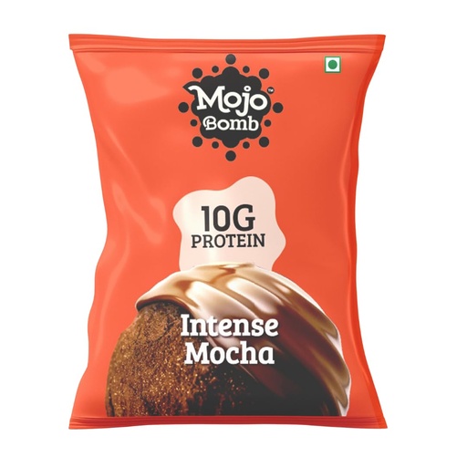 [BRSRAYICCQFQGH3O] Mojo Bar Protein Bombs Intense Mocha | Daily Protein Snack | 10g Protein | Pack of 10 x 40g Protein Balls | Vegan, Gluten Free & No Preservatives