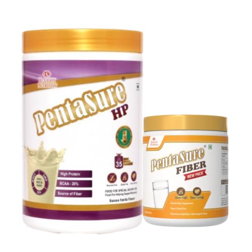 [BRSRYGQDAUHGYH35] PentaSure HP High Protein Vanilla - 1 kg + PentaSure Fiber 100g