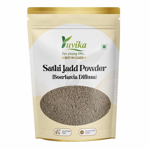 [BRSWGZY7CUFGG3Y2] Yuvika Sathi Jadd Powder - Punarva - Punarnava - Boerhavia Diffusa 200 Grams