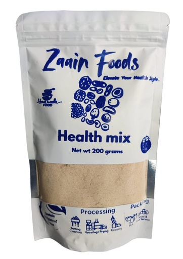 [BRSRAAQ2A4PWMF34] Zaain Health Mix 40 natural ingredients,added Zero Sugar. 100% Natural Nutrition 200g