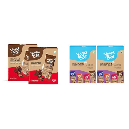 [BRSRYZYQCINQGCIZ] Yogabar Multigrain Energy Bars and Energy Bars | 8g + 700 G