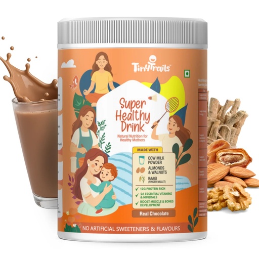[BRSREHQYAQIRMFL2] Super Healthy Drink for Mother's & Women's (Pack Of 3, Real Chocolate)