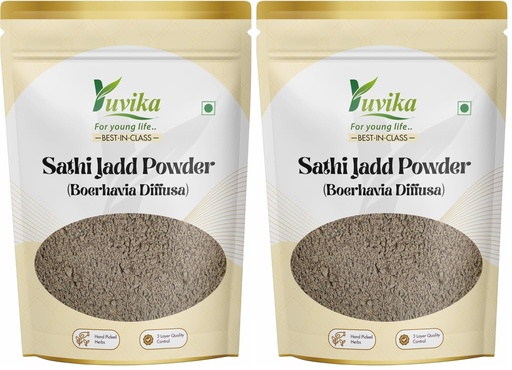 [BRSRGC3QDEGQAETJ] Yuvika Sathi Jadd Powder - Punarva - Punarnava - Boerhavia Diffusa 100 Grams (Pack of 2)