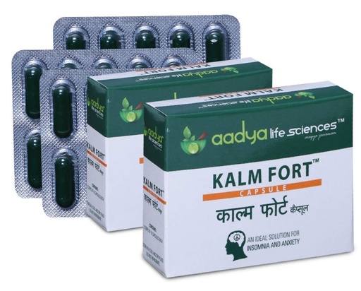 [BRSWGFQ5OACQG3DJ] Kalm Fort – 60 Capsules- Pack of 2 (2x3x10)