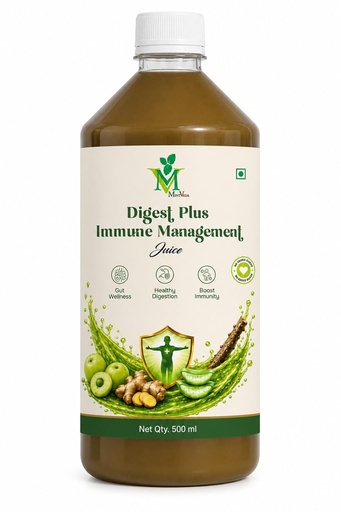 [BRSRY23RCN5A22D2] Mint Veda Digest Plus Immune Management Juice - 500ml
