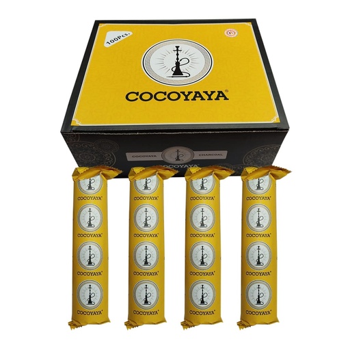 [BRSWYCQQCQNQACDB] PUFF SMART Magic Polo Pack of 10 Roll Odourless Hookah Coal (100 Round Coals)