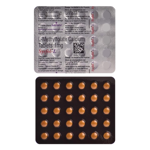 [BRSWYZQLA4IW2DLL] Sysfol-L - Strip of 30 Tablets