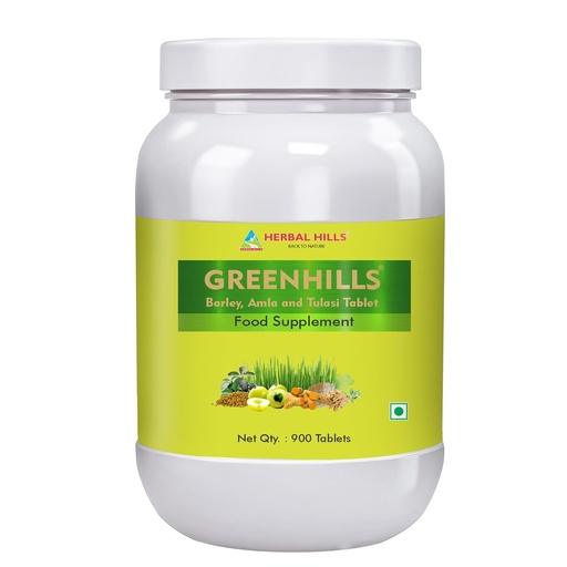 [BRSWK2Y3CV7B2DTG] Herbal Hills Greenhills Tablets (900 Tablets)