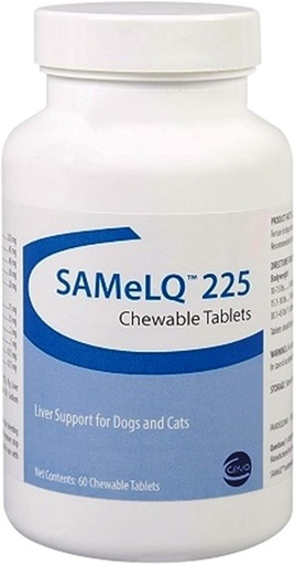 [BRSWIYIGA4BBWDLO] S-Adenosyl-225 [SAMe] For Dogs and Cats, 60 Tablets