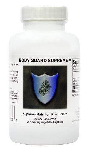 [BRSWKZL7BUPREELY] Supreme Nutrition Body Guard Supreme, 90 Pure Chanca Piedra Capsules