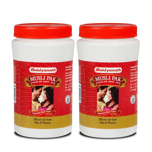[BRSREAQNOYCGOE33] Baidyanath Ayurved Musli Pak - 250 GM | Made with Pure Safed Musli for Strength and Vitality (Pack of 2)