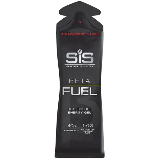 [BRSRGFITBYGQIGTO] Science in Sport Strawberry & Lemon + Electrolyte Beta Fuel Energy Gel 60ml