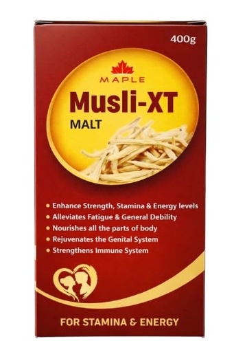 [BRSRGAYBOR7BSAYZ] Maple Musli-XT Malt for Stamina & Energy - 400g