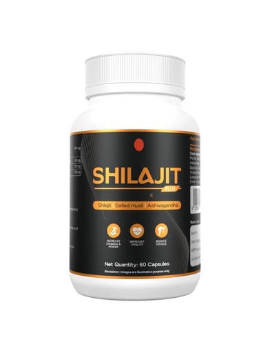 [BRSRYGAOCIMB4CLH] D.X.N Shilajit Plus Capsules, Natural Supplement, 60 Capsules