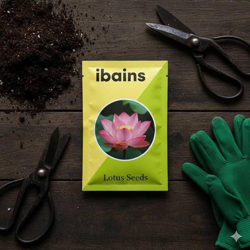 [BRSROBL3OZ5RMFI7] Red color lotus seeds || 11 seeds