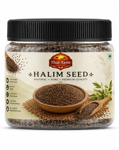 [BRSRYEA6OF6ROE35] Thar Taste Halim Seed | 100G | Fresh & Premium Quality | Ready to Use | Natural Ingredients