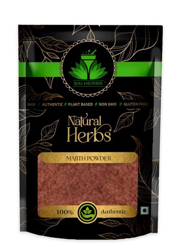 [BRSRA2YDOB7QOYL2] SAI HERBS Majith Assam Pure Siddha Powder | Manjistha Siddha Powder | Rubia Cordifolia | Pure & Natural | 1 Kg