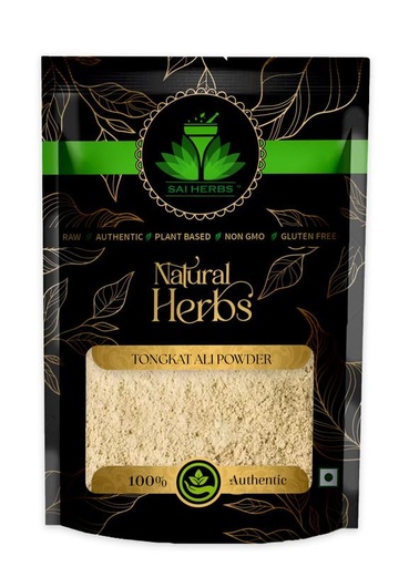 [BRSRMGT4OICGGC3P] SAI HERBS Tongkat Ali Ayurvedic Extract Churan | Tongkat Ali Root | Longjack | Malaysian Ginseng | Pure & Natural | 250g