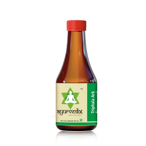 [BRSRA2YLOQCBOYDJ] Triphala Ark 200 ml | Triphala Hydrosol (Amla, Haritaki, Bibhitaki) | Supports Digestion & Gut Health | Herbal Detox & Antioxidant Support | Ayurvedic Liquid | FSSAI Certified