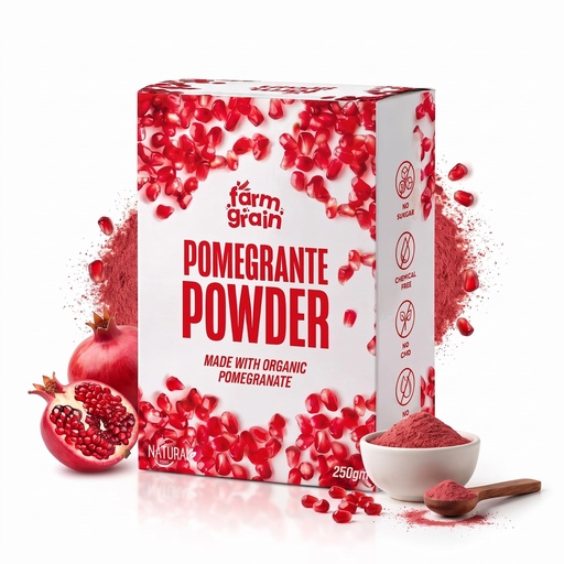 [BRSRGGANCQBAIDIY] Natural Organic Anar Powder | No Added Chemicals | Pomegranate Powder For Drink | Natural Face pack Powder