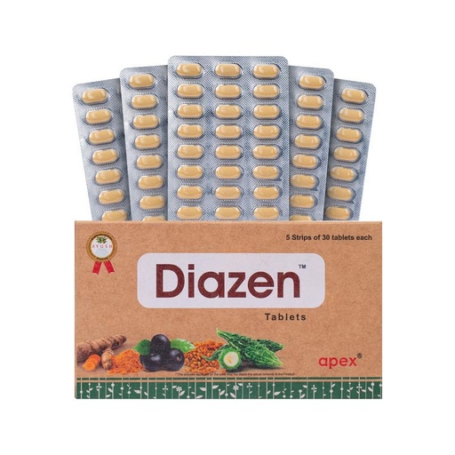 [BRSRGEA5CIBG2CT6] Green Milk Diazen Tablets | Ayurvedic Blood Sugar Balance Supplement | Supports Glucose & Metabolic Wellness | Helps Maintain Energy & Digestive Balance | Herbal Diabetes Care Formula | 5x30 Tablets