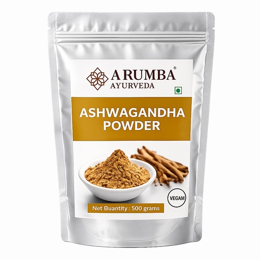 [BRSROHQHDICR62D3] Ashwagandha Churna Powder 500 grams, Made with 100% Natural Ashwagandha Root, Withania Somnifera, Indian Ginseng For Stress Relief, Overall wellness support