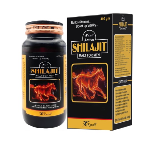 [BRSRE2YROJ5AK2TJ] Knoll Healthcare Shilajit/Shilajeet Energy Made with 100% Pure with Ashwagandha for All Day Energy & Stamina for Men Highly Energetic Booster Daily tracker 400g Shilajit Malt Bottle Pack Of 1