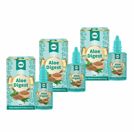 [BRSRYZAEBYGRY3DA] IMC Aloe Digest Pack of 3 | Healthy Stomach, Relieves Colic, Boosts Appetite & Digestion