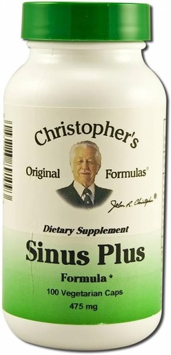 [BRSWIYYPCYCAYCY7] Christopheren jatorrizko formulak Sinus Plus, Sinus Support kapsulak, Herb sinergikoa nahasketa osoa, 100 konde