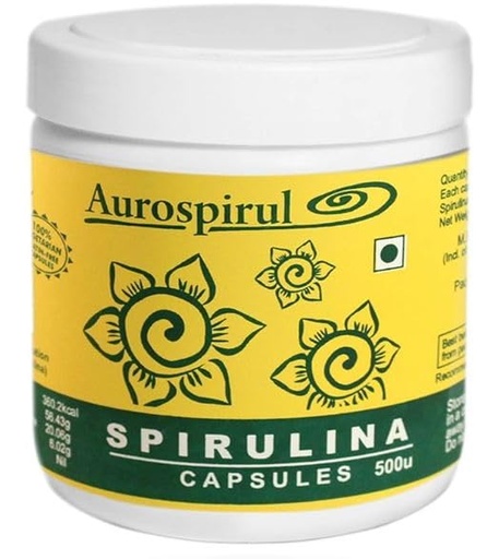 [BRSROBIOBYHGEDTD] Sun-Dried Spirulina – 500 Veg Capsules (Pack of 1)