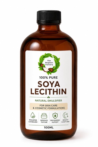 [BRSRGH34OABRUYD4] Soya Lecithin Liquid 100% Pure Food Grade | Natural Emulsifier & Stabilizer | Non-GMO Soy Extract | Ideal for Chocolate, Baking, Supplements & Cosmetic Formulations - 100 gm