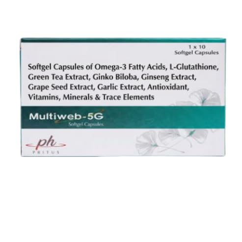 [BRSRYYL2CAJQOC3B] Multiveb-5G Softgel Capsules, 10 Capsules