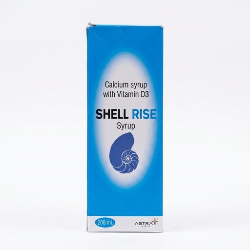 [BRSRY2YEOUFQ423A] Calcium Syrup with Vitamin D3 | Bone Health Nutritional | Daily Calcium Support | 200ml Pack of 2
