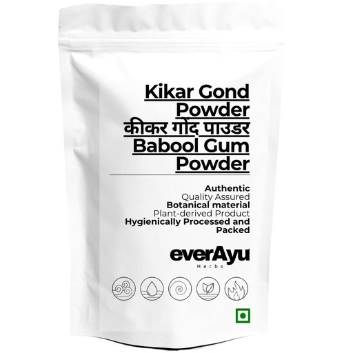 [BRSRGAD5CQMQECDG] Kikar Gond Powder 50gm – Babool Gum Powder | Vachellia Nilotica | Pure & Natural Herbal Gum | 50gm